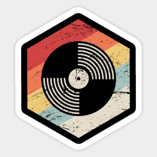 Vinyl Record Chicago House Electronic Music Gift Sticker